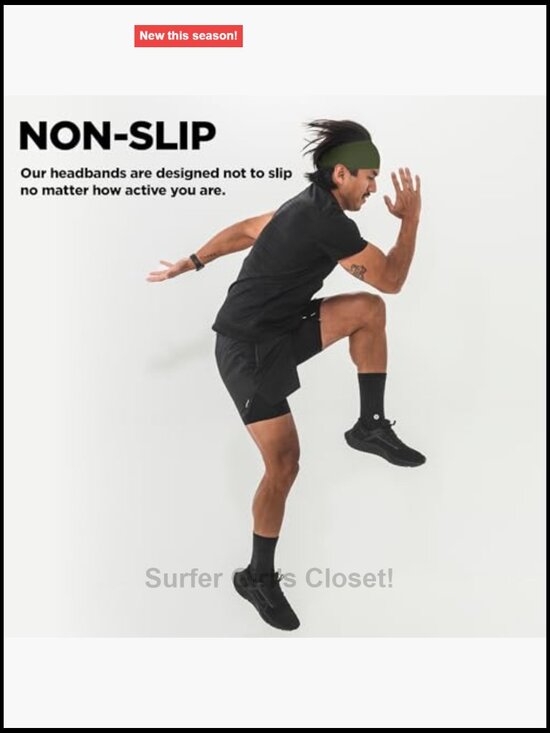 Moisture-Wicking Performance Sweatband for Sports main image 6